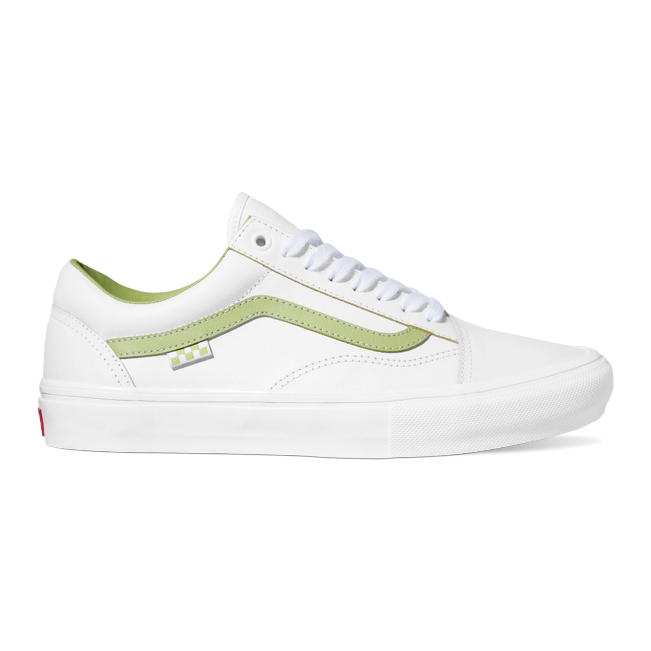 White/Mint Wearaway Vans Skate Old Skool Skateboard Shoe