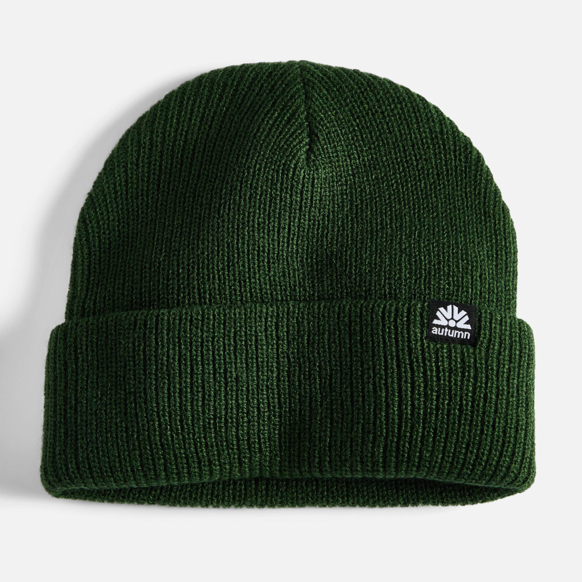 Autumn Simple Beanie - Evergreen