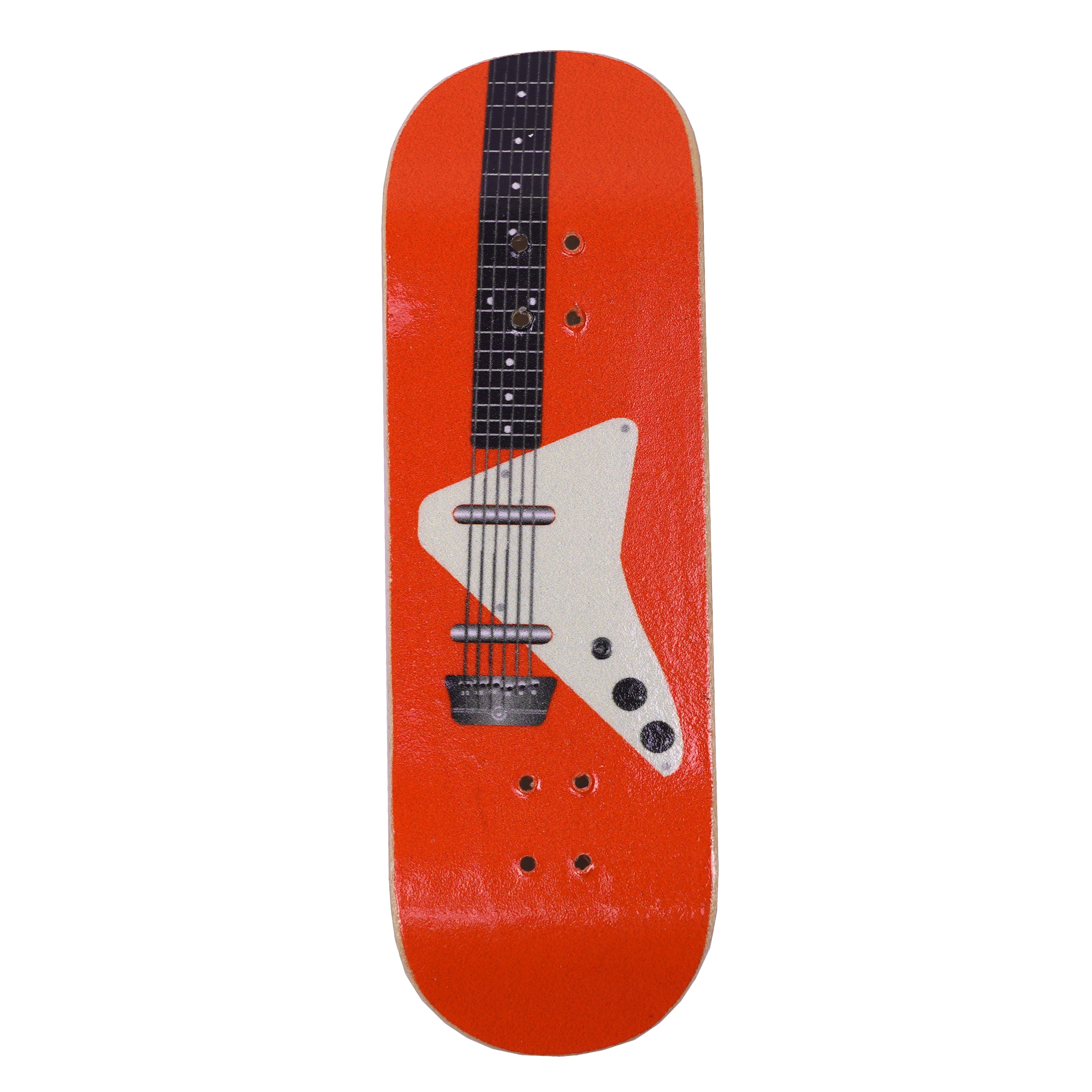 Red Danelectro False Alarm Fingerboard Deck