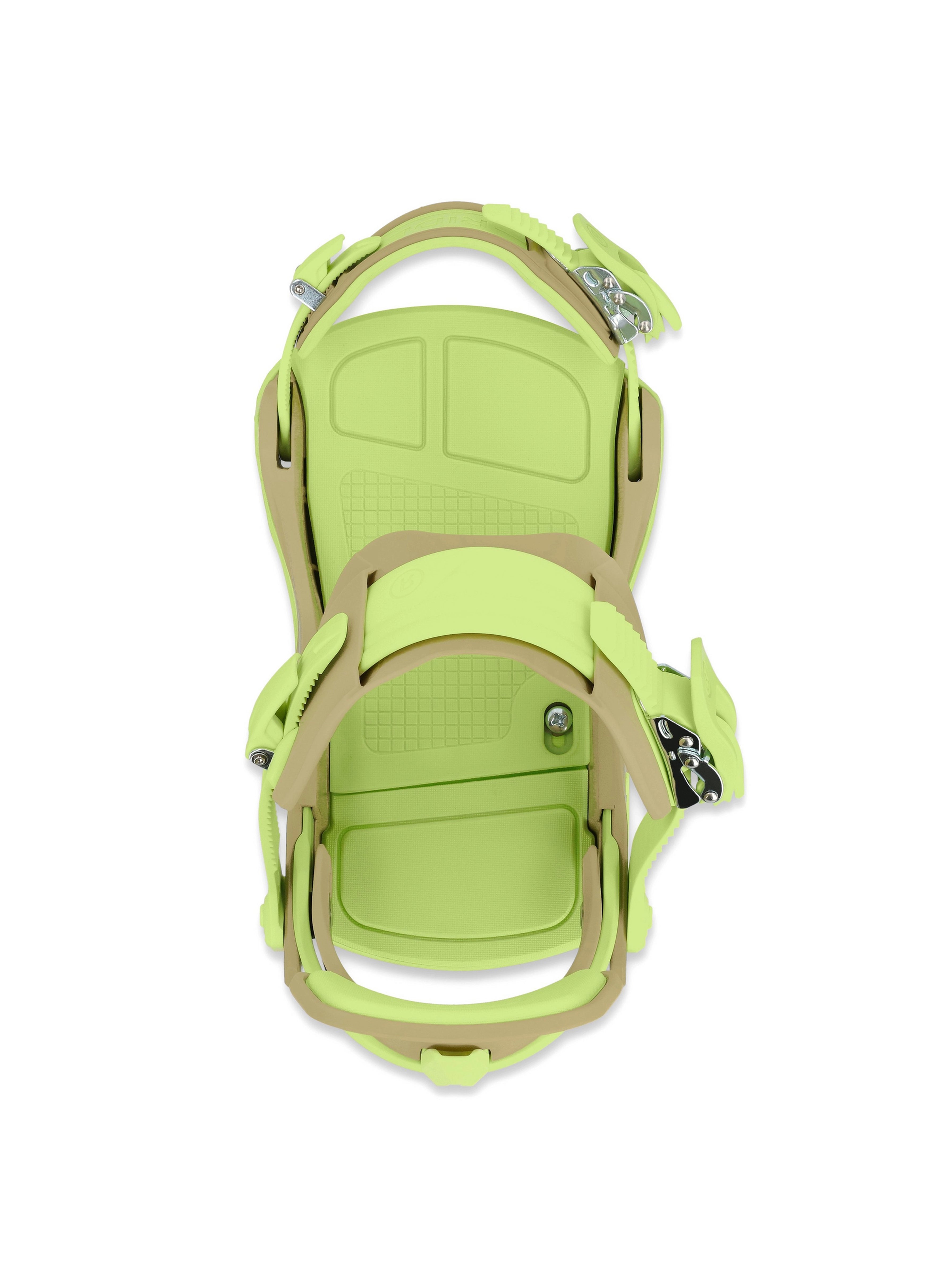 Ride C-6 Snowboard Bindings 2023 - Olive/Lime