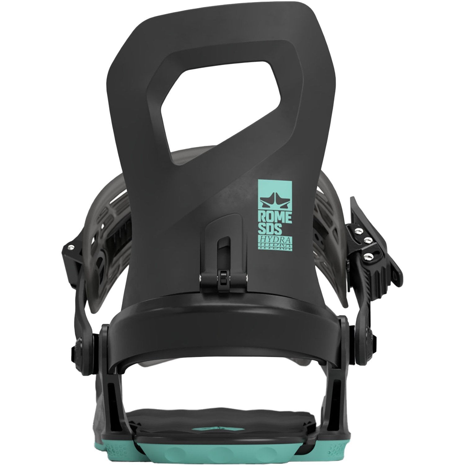 2024 Black Hydra Women's Rome Snowboard Bindings Highback