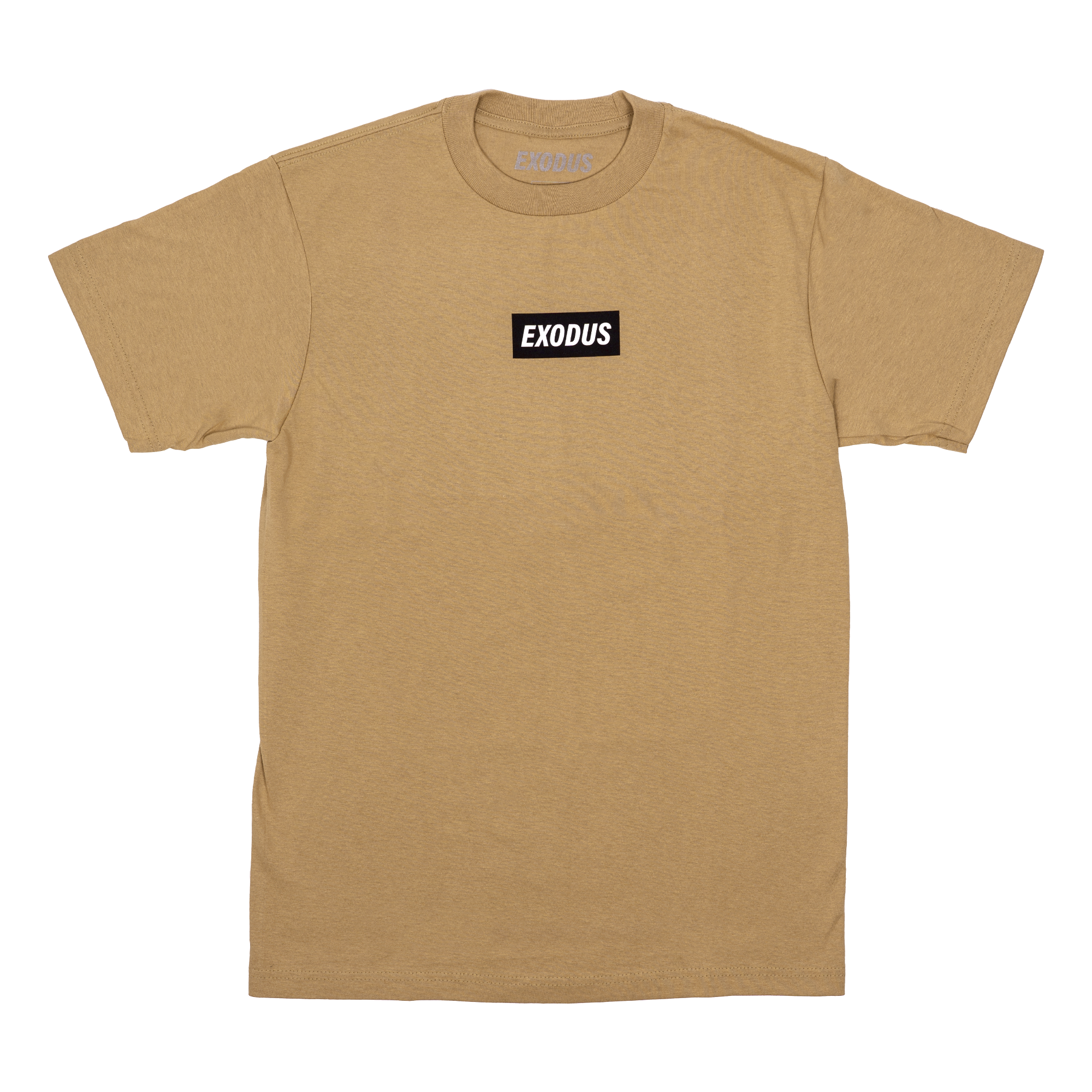 Khaki Box Logo Exodus T-Shirt