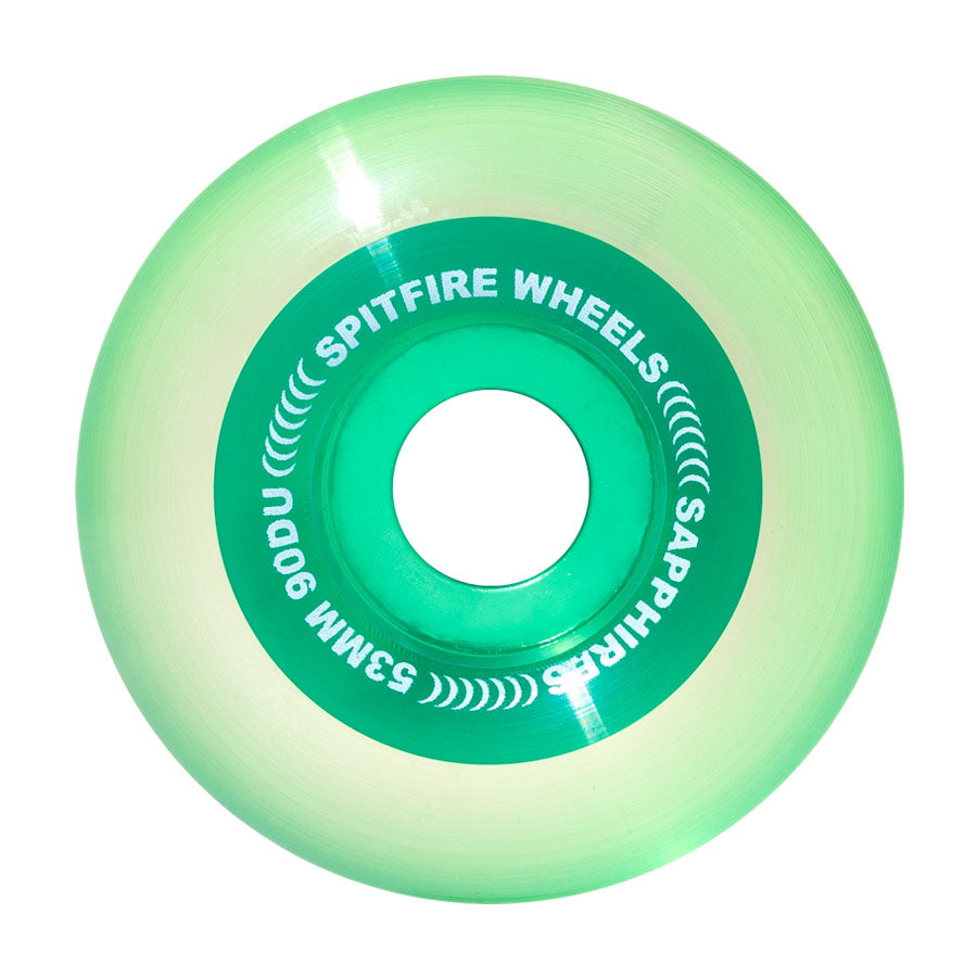 Clear Green 90D Spitfire Sapphires Cruiser Wheels