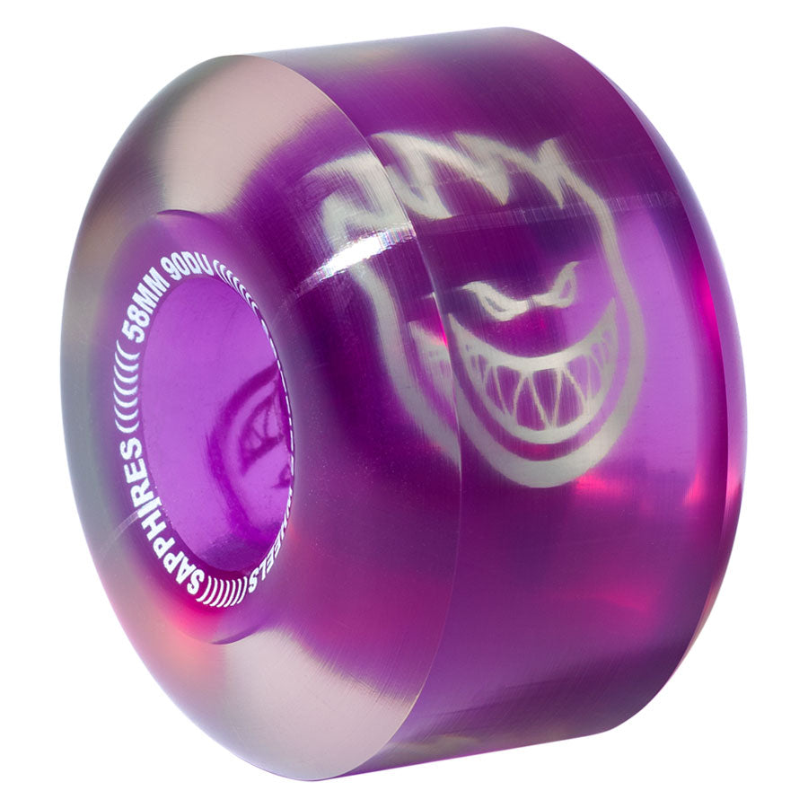 Clear Purple 90D Spitfire Sapphires Cruiser Wheels