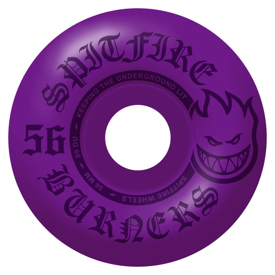 Purple Burner Spitfire Wheels