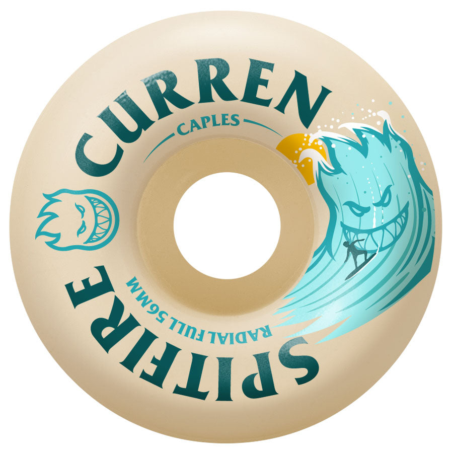 Curren Caples Burn Squad F4 Radial Spitfire Skateboard Wheels