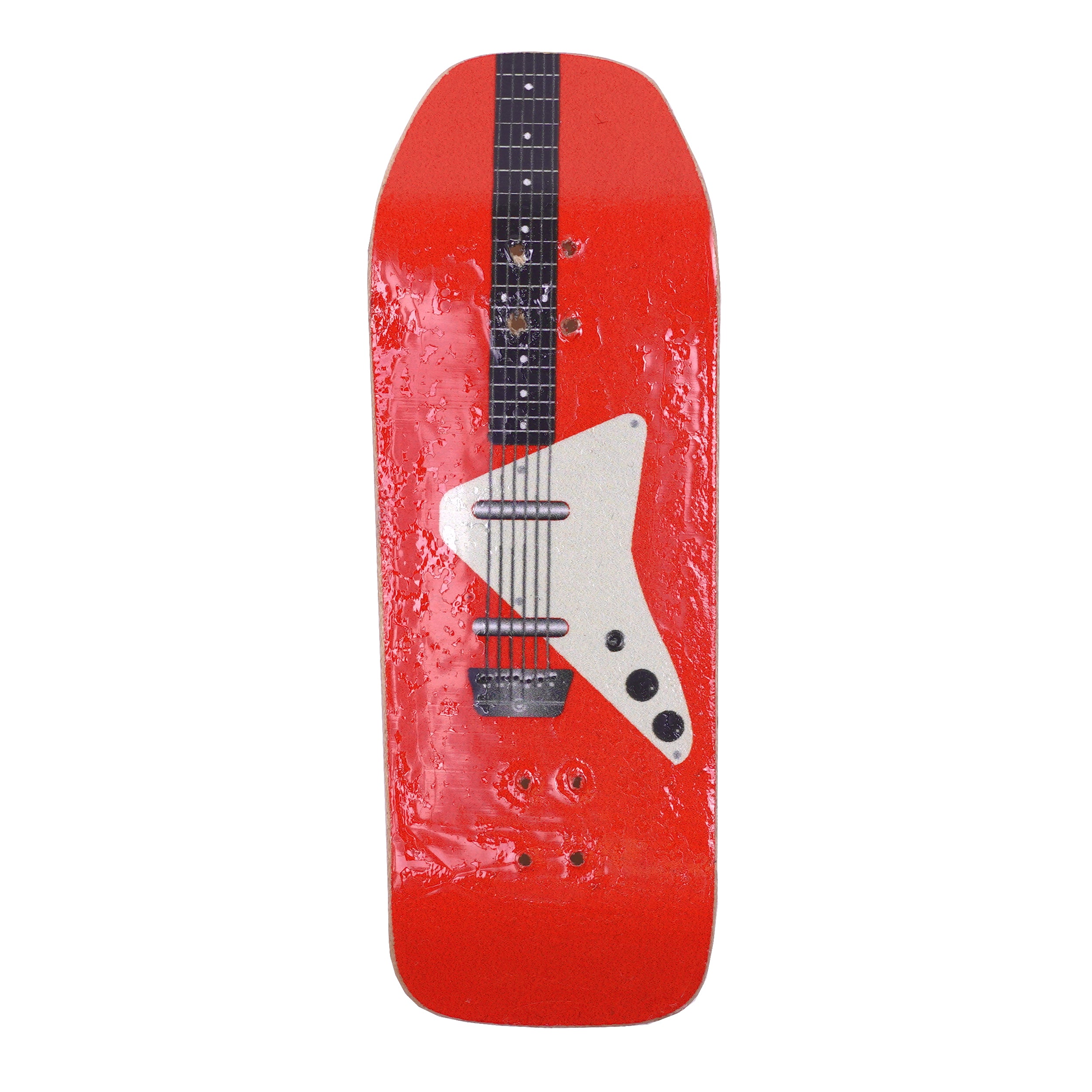 Red Danelectro Pro False Alarm Fingerboard Deck