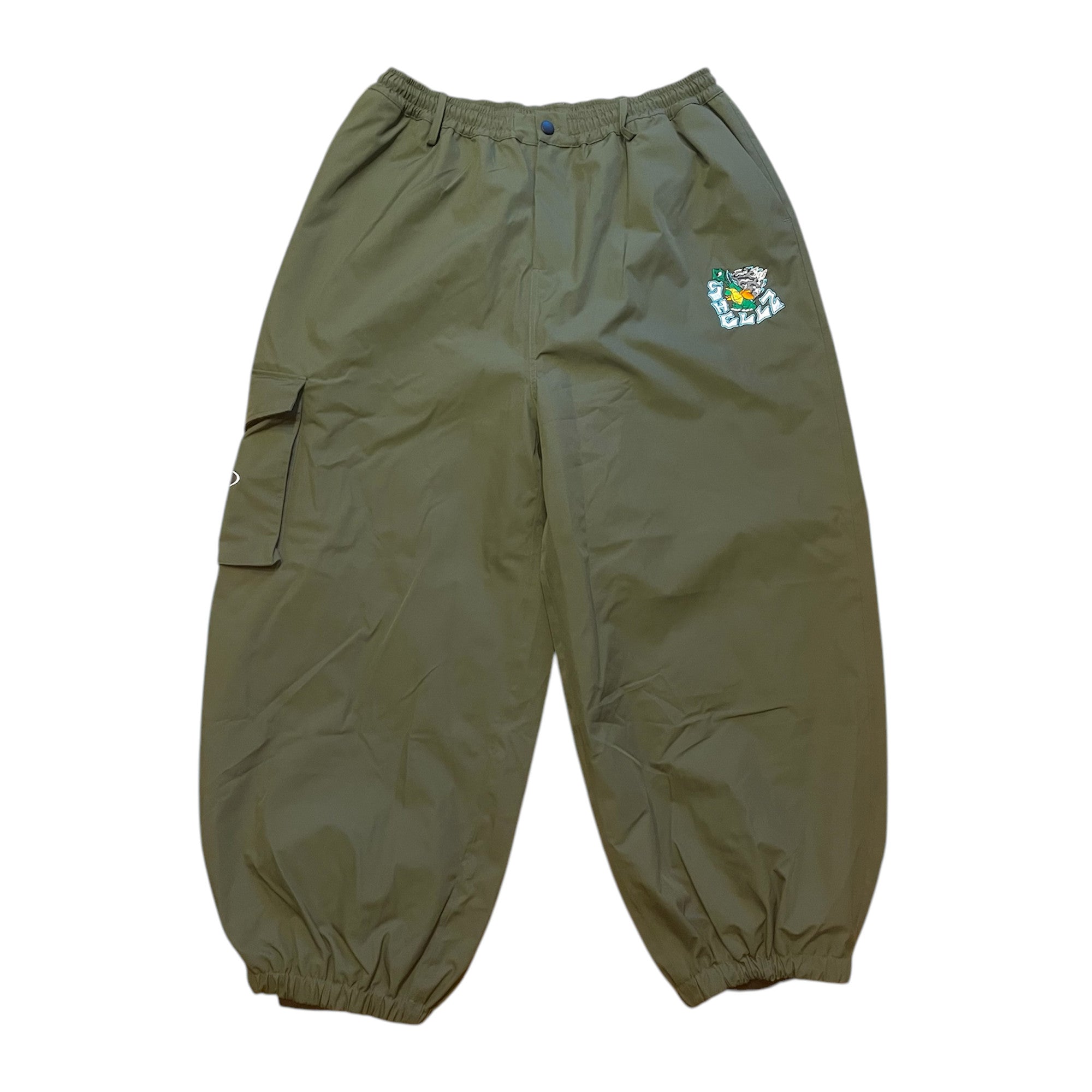 Solider Green Smooth Shellz Pants