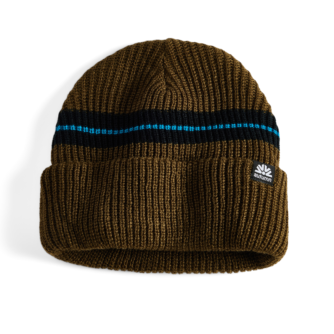 Army Green Horizon Autumn Beanie