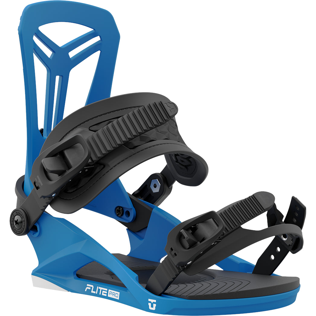 2024 Blue Flite Pro Union Snowboard Bindings Front