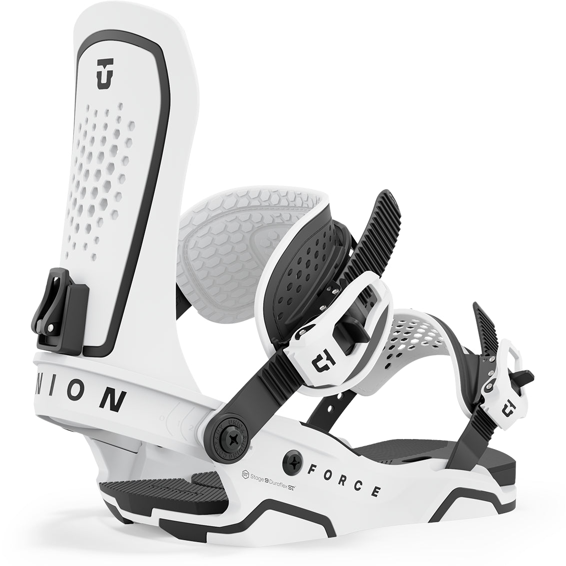 2024 White Force Union Snowboard Bindings