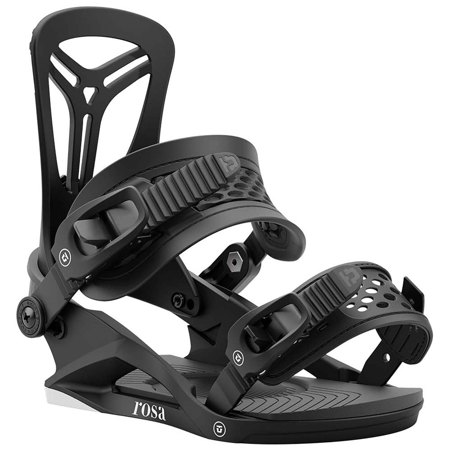 2025 Black Rosa Union Women's Bindings Front