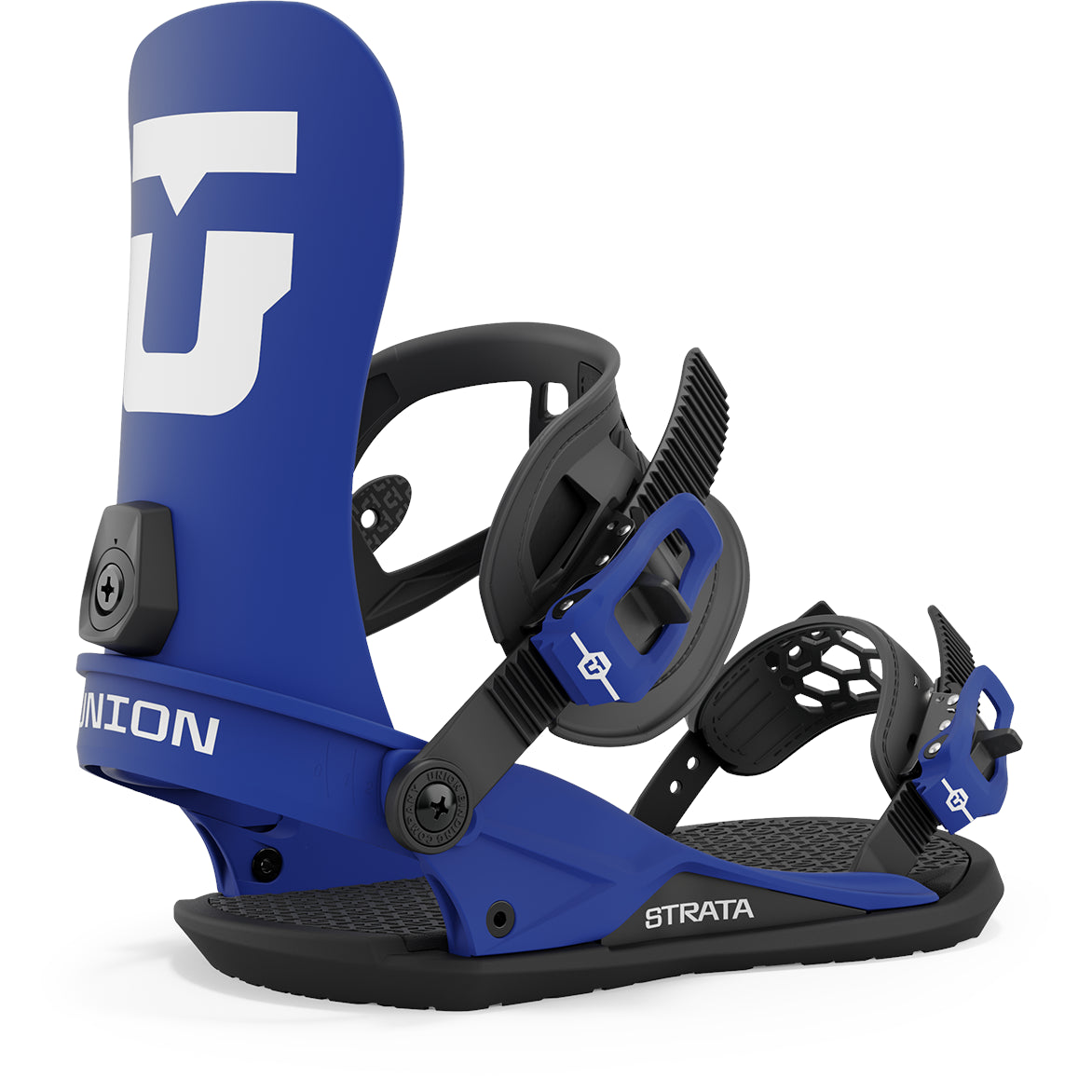 Royal Blue 2024 Union Strata Snowboard Bindings