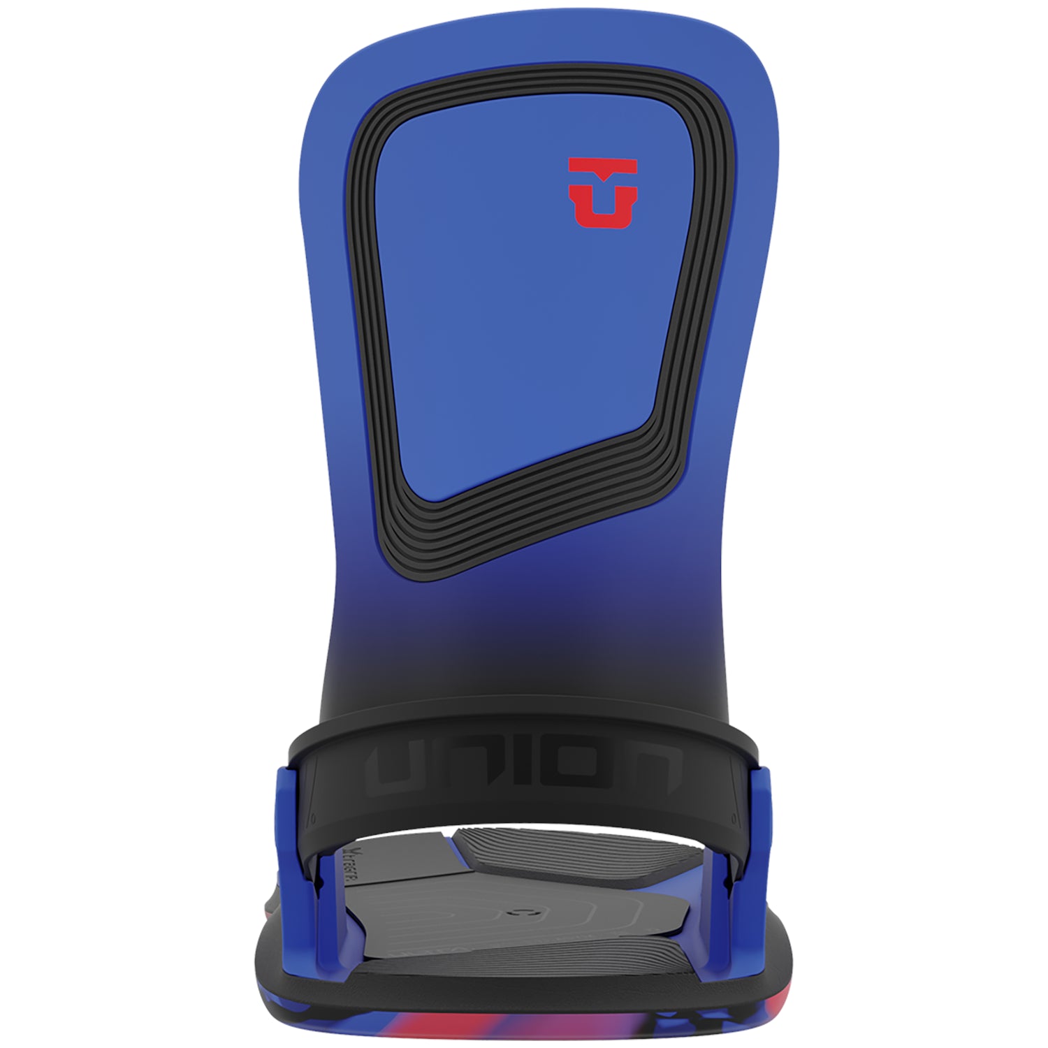 Deep Blue 2024 Ultra Union Snowboard Bindings Back