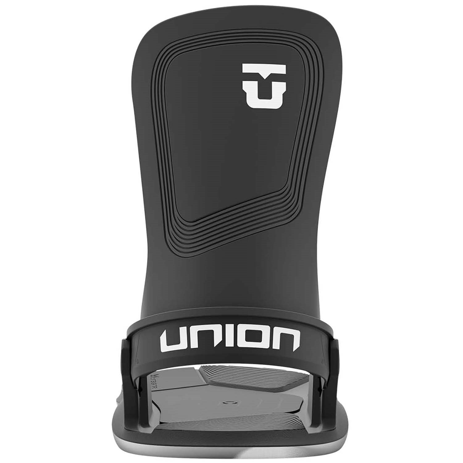 2025 Black Ultra Union Snowboard Bindings Back