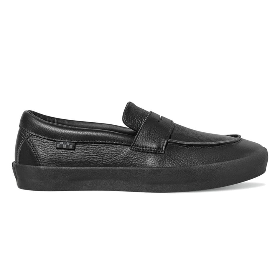 Black/Black Skate Loafer Vans Skateboard Shoe