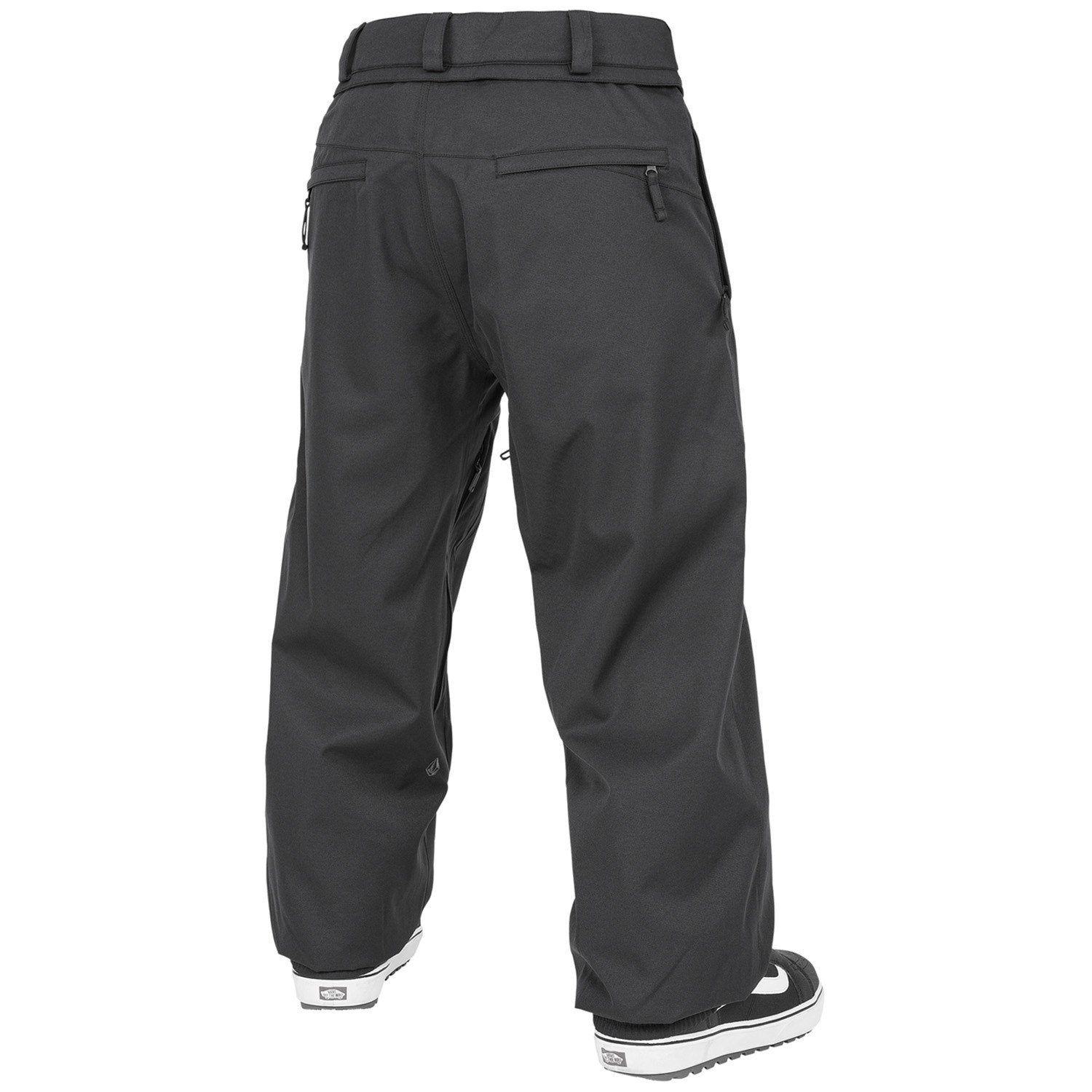 Black 20K Arthur Volcom Snow Pants Back