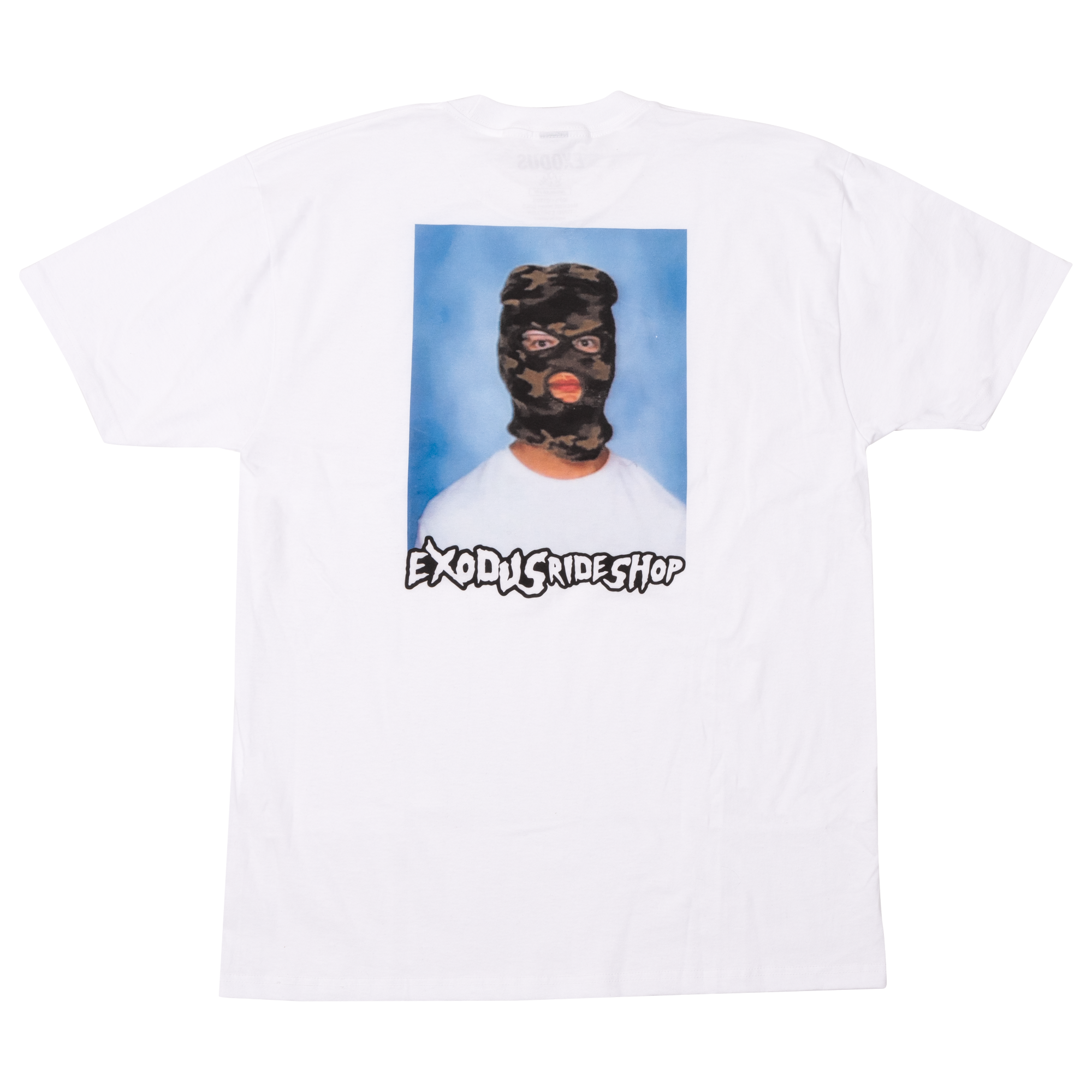 White Citrus Exodus Skimask Tee