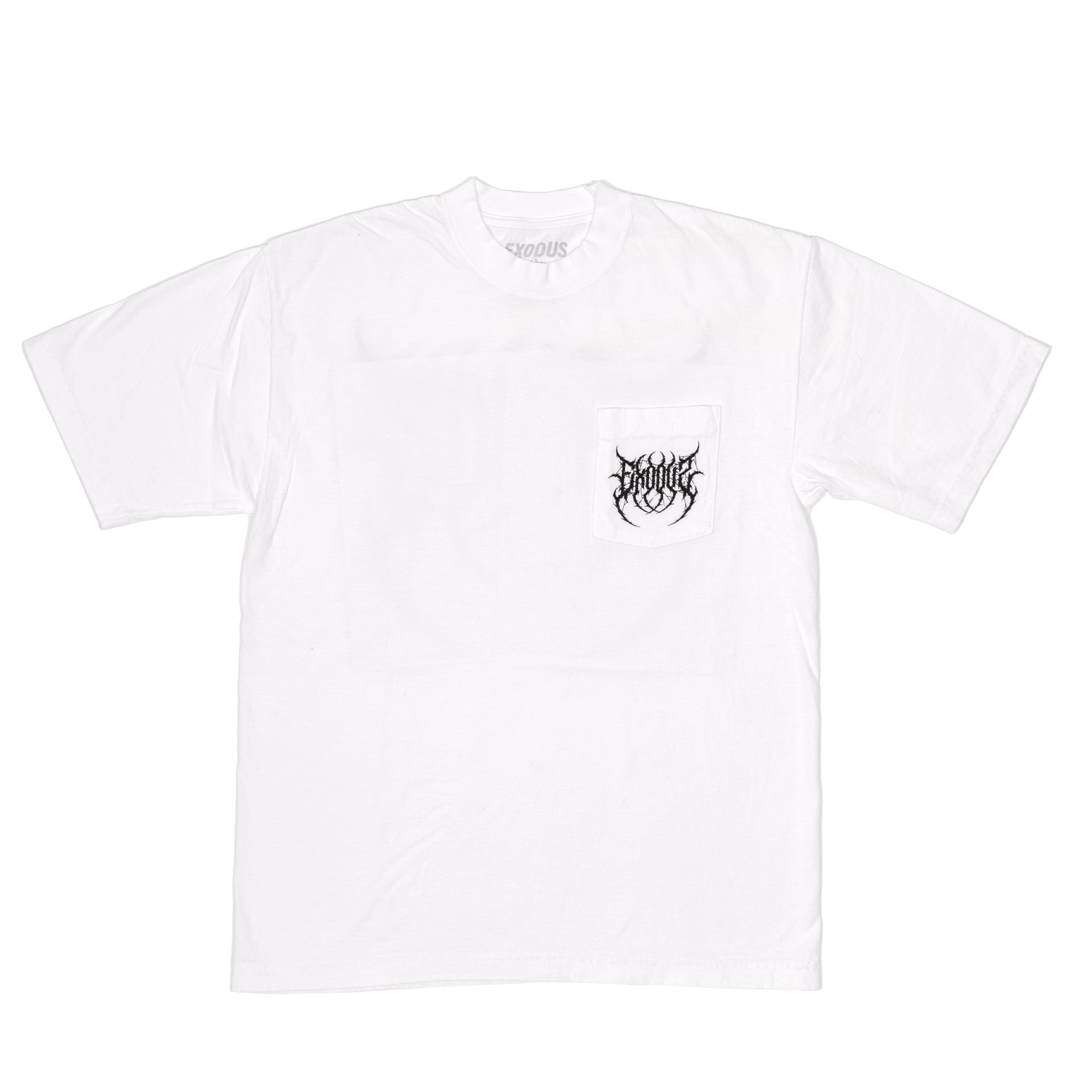 White Metal Pocket Tee