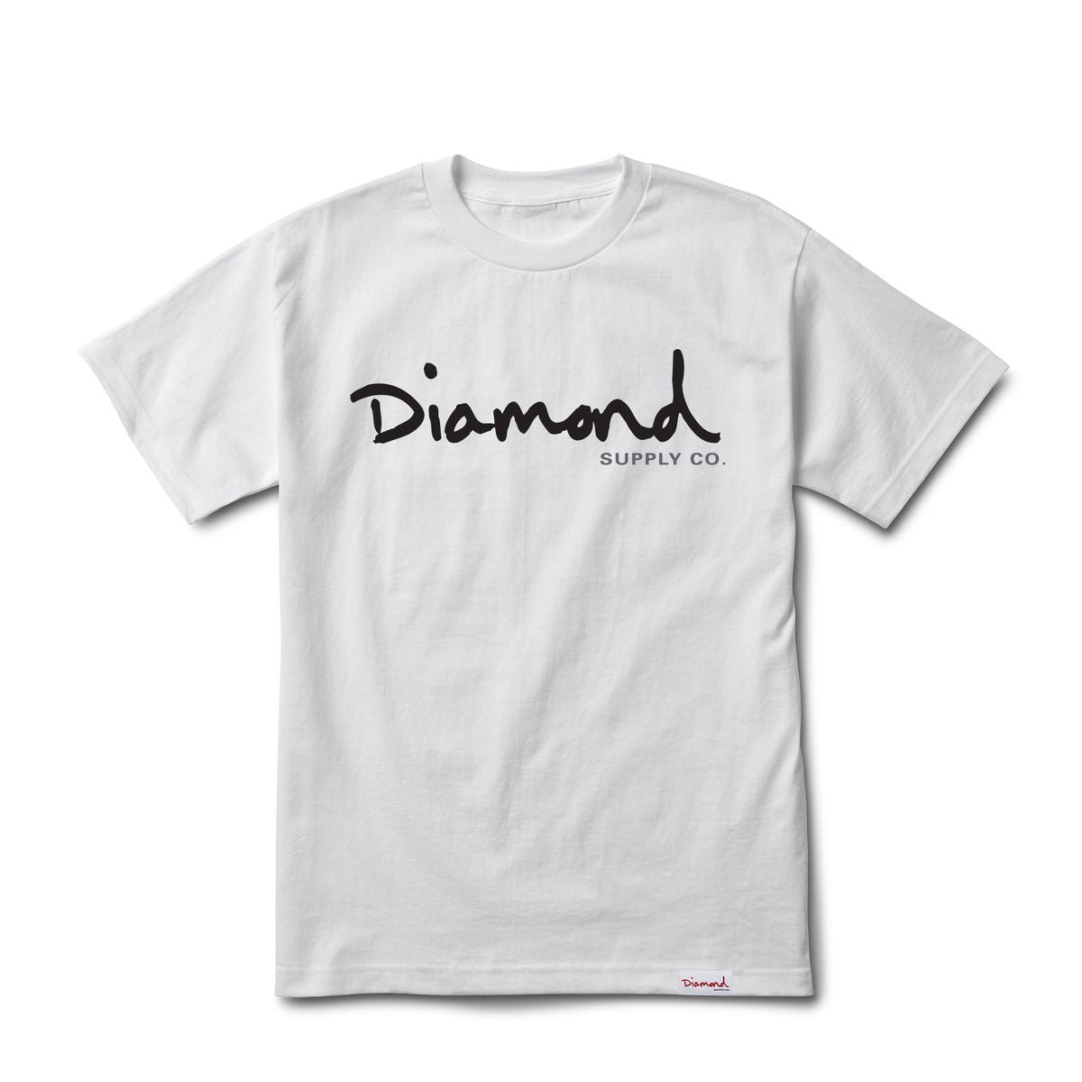 Diamond Supply Co OG Script Tee - White