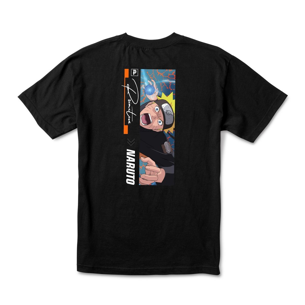 Primitive x Naruto Combat Tee - Black