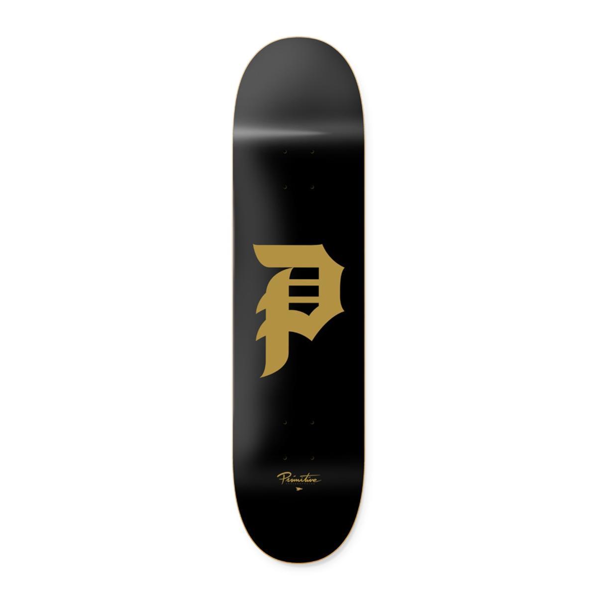 Primitive Dirty P Skateboard Deck - Black