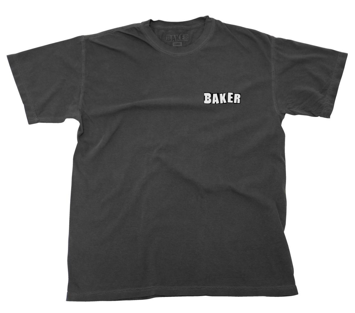 Baker Skateboards Uno Faded Tee - Black