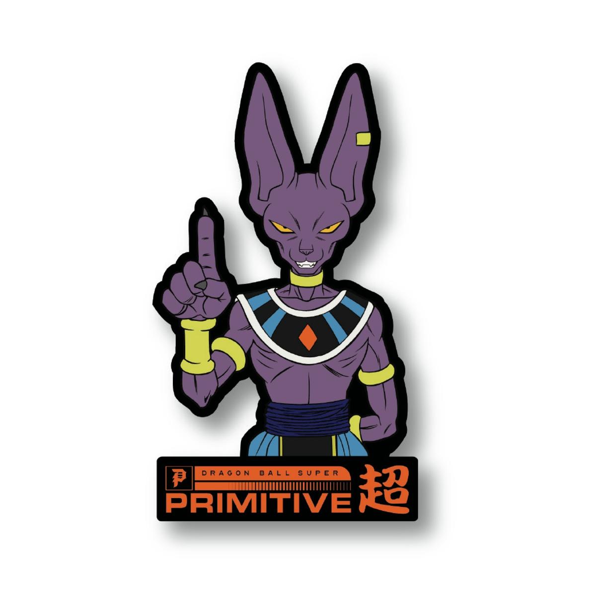 Dragon Ball Super X Primitive Beerus Pin