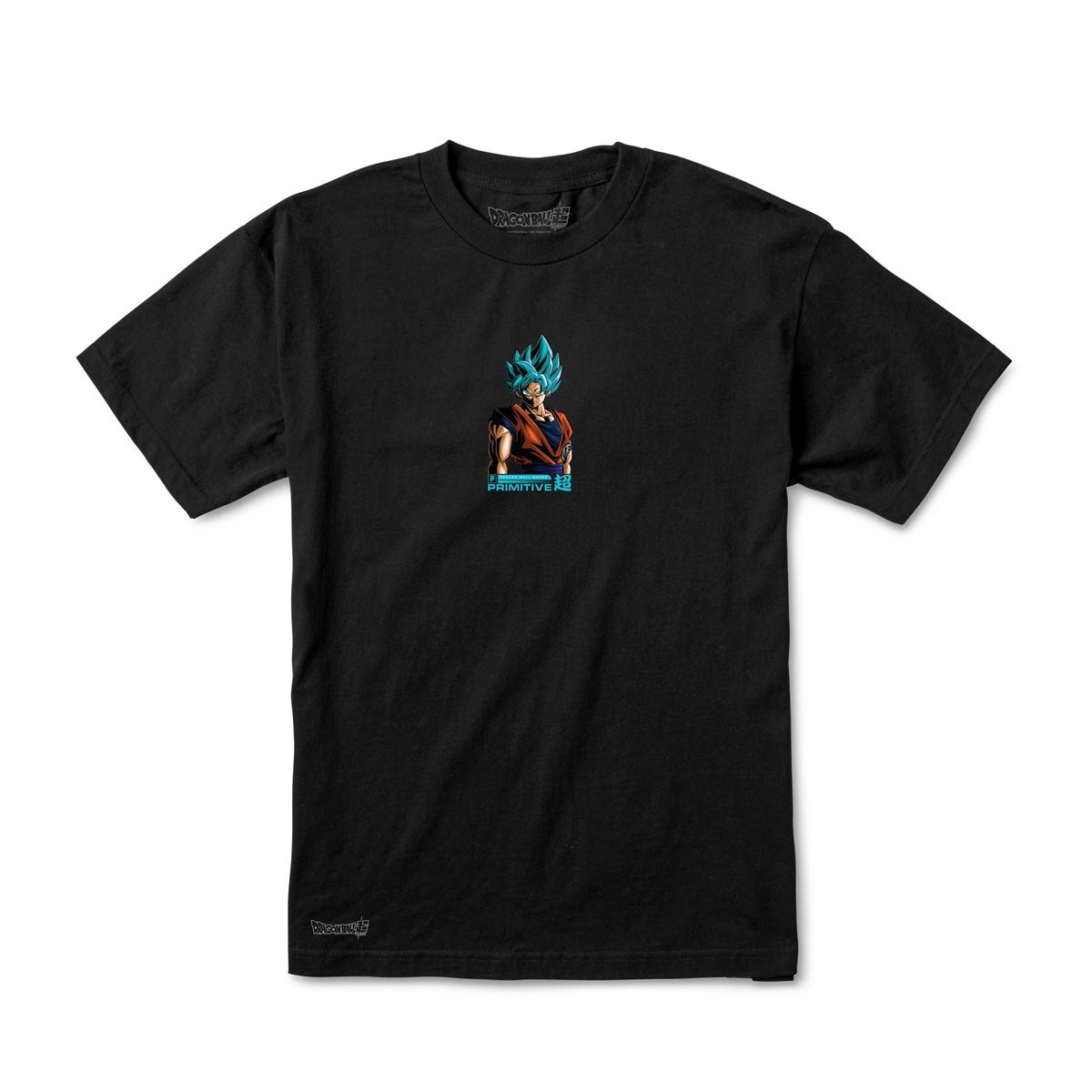 Black Shadow Goku Primitive x DBZ Super Tee