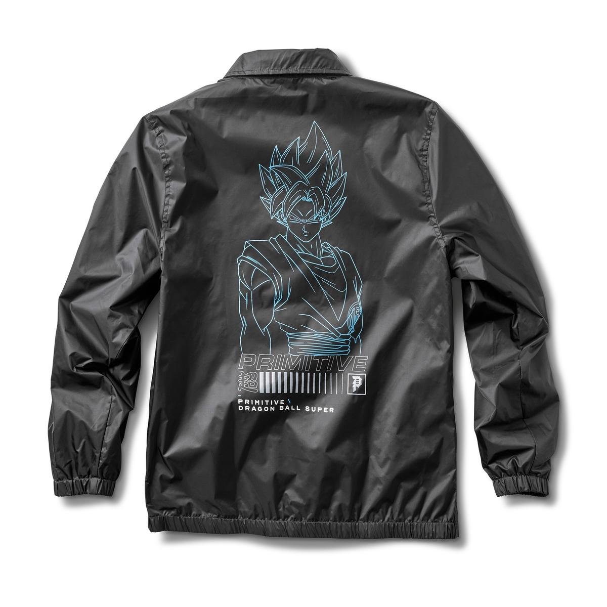 Super Saiyun Goku Primitive X Dragon Ball Super Jacket Back