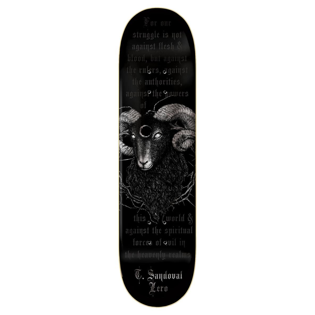 Tommy Sandoval Sorrow Grips Zero Skateboard Deck