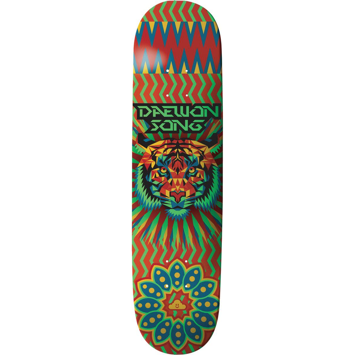 Daewon Song GEO Tiger Thank You Skateboard Deck