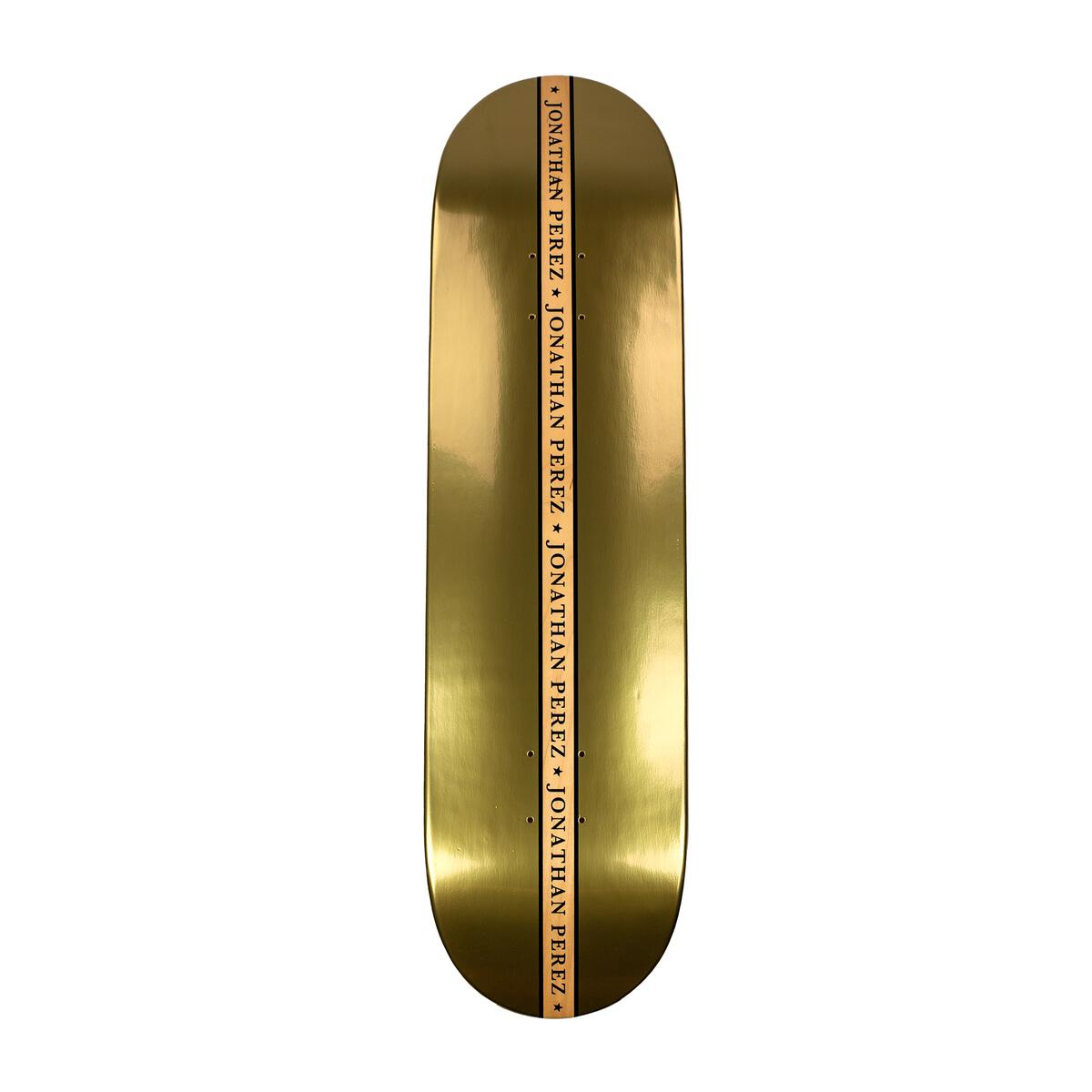 Jonathan Perez Gold Starting Line Maxallure Skateboard Deck