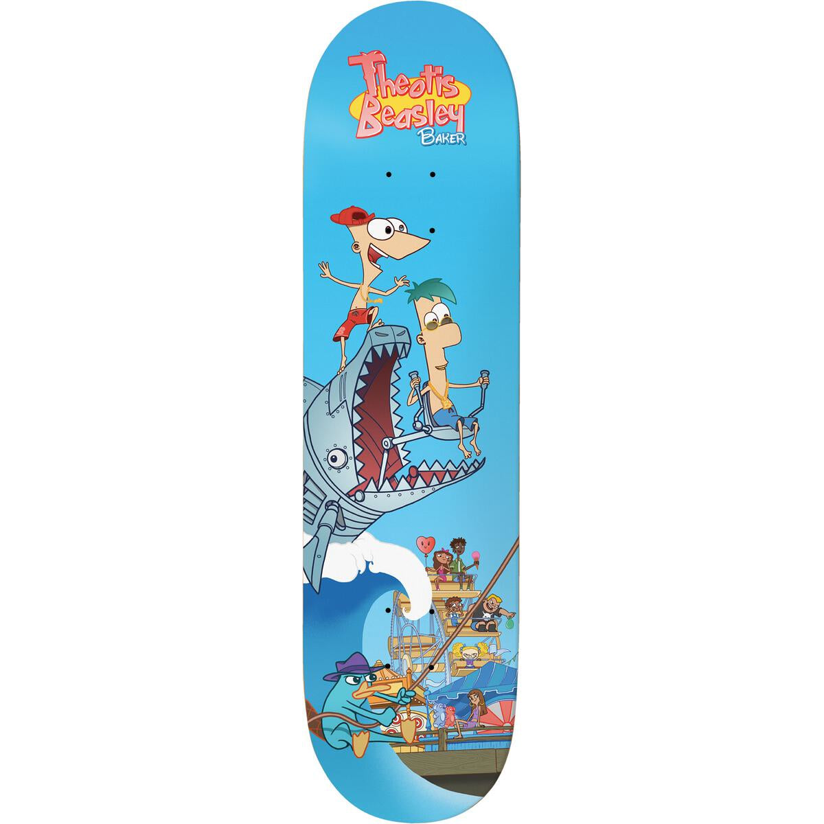 Theotis Beasley Step Brothers Baker Skateboard deck