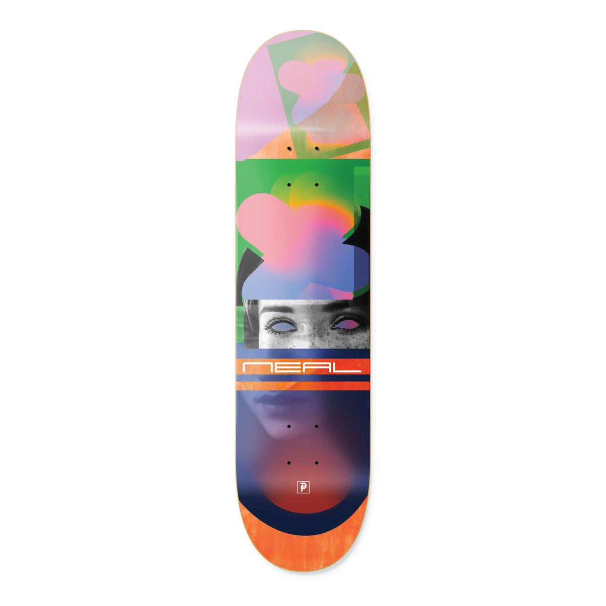 Robert Neal Eyes Primitive Skateboard deck