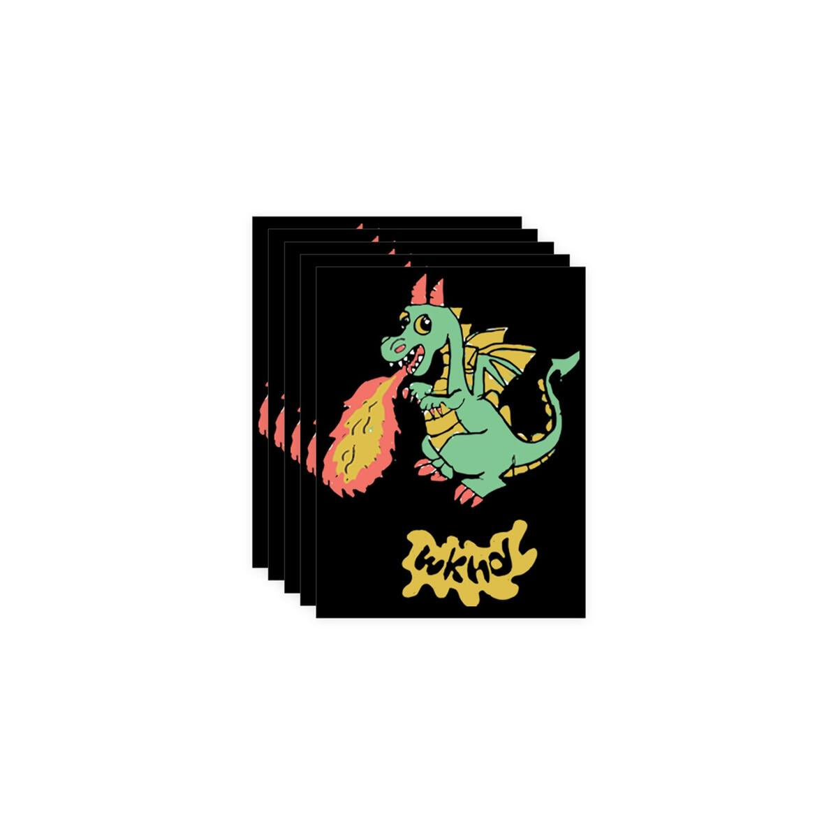 WKND Dragon Single Skateboard Sticker