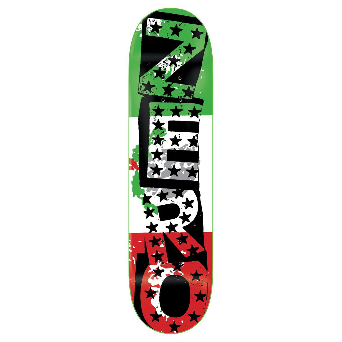 Mexico Punk Flag Zero Skateboard Deck