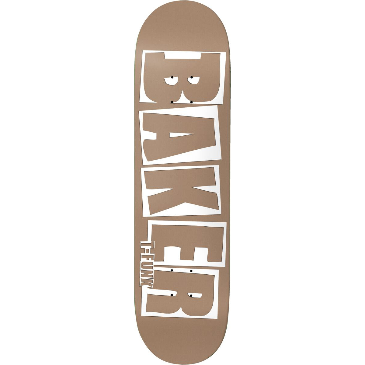 T-Funk B2 Shape Brand Name Baker Skateboard Deck