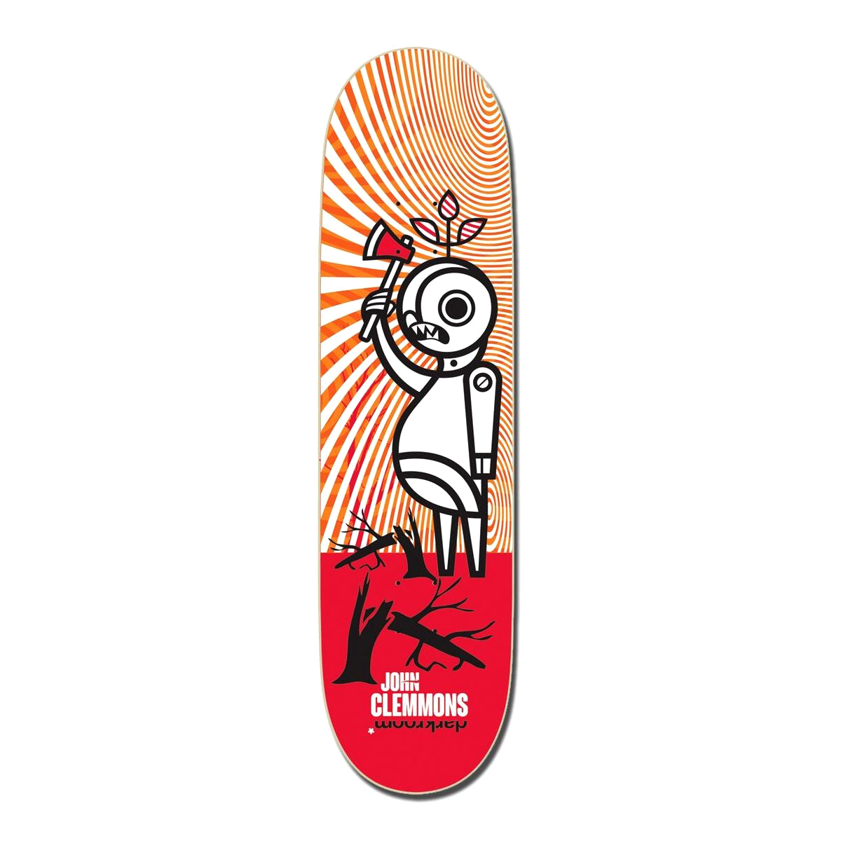 John Clemmons Lumber John Darkroom Skateboard Deck