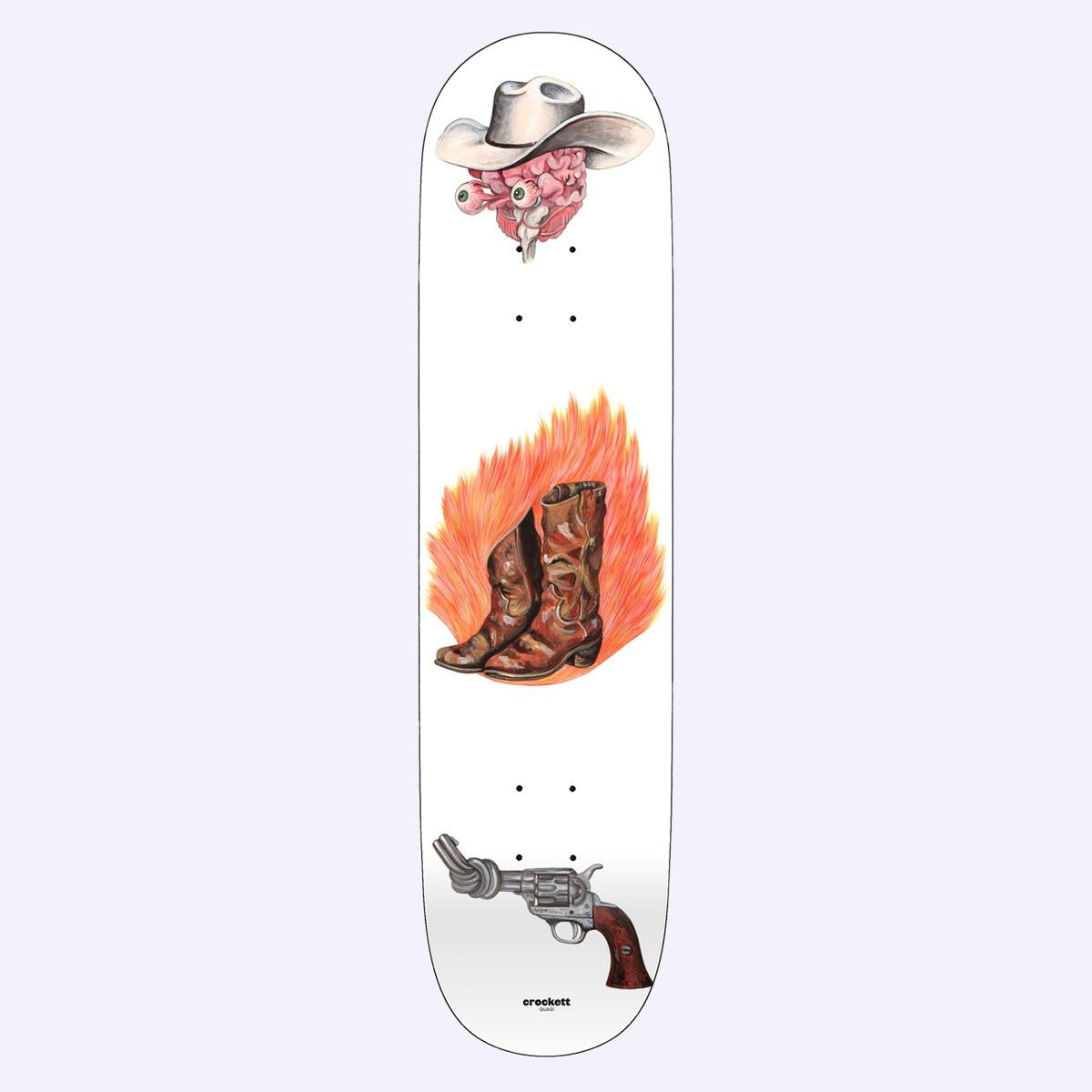 Gilbert Crockett Cowboy Quasi Skateboard Deck