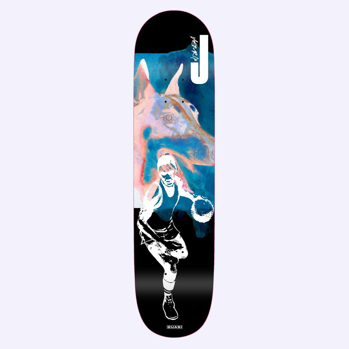 Justin Henry Dog Work Twin Tail Quasi Skateboard Deck