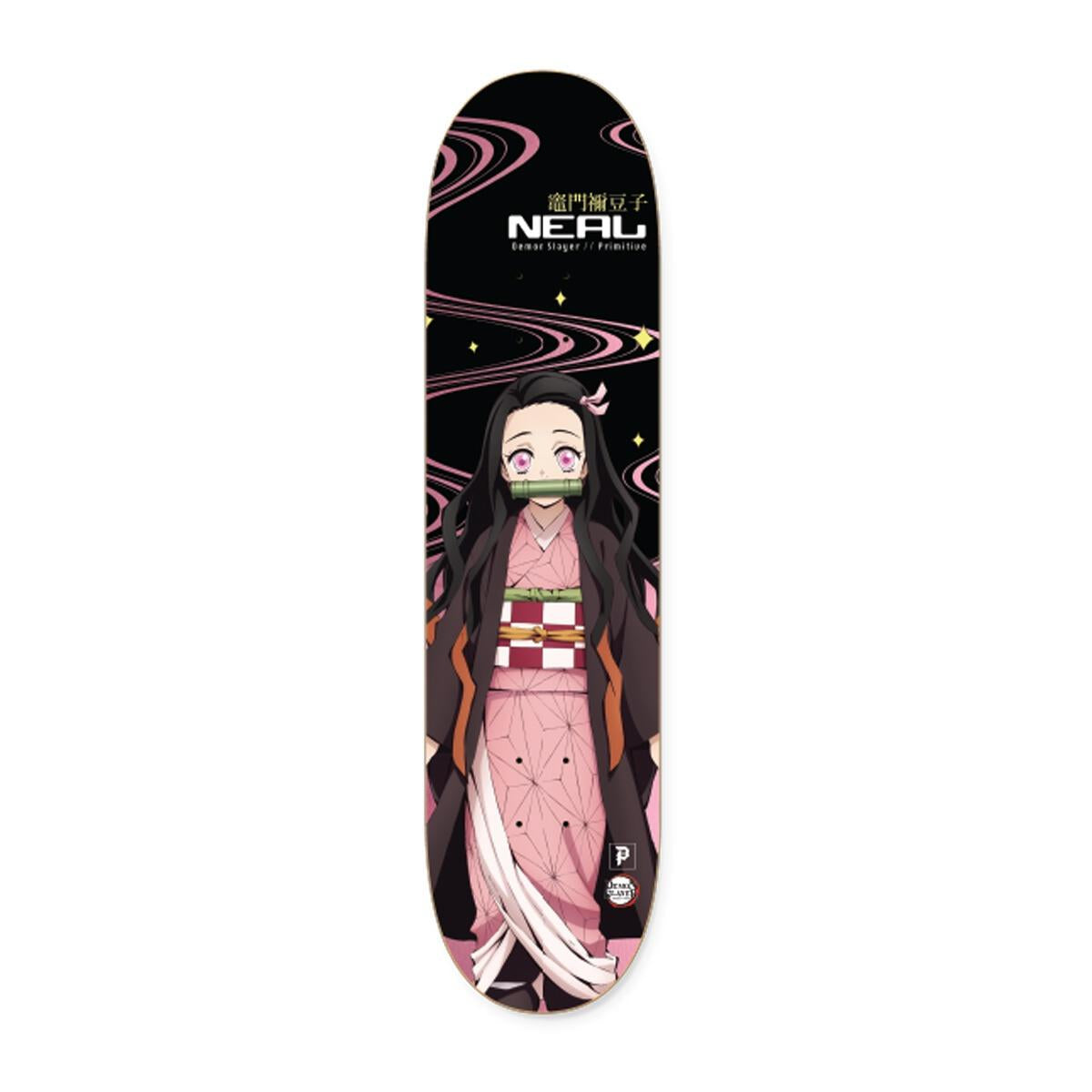 Robert Neal Nezuko Demon Slayer x Primitive Skateboard Deck