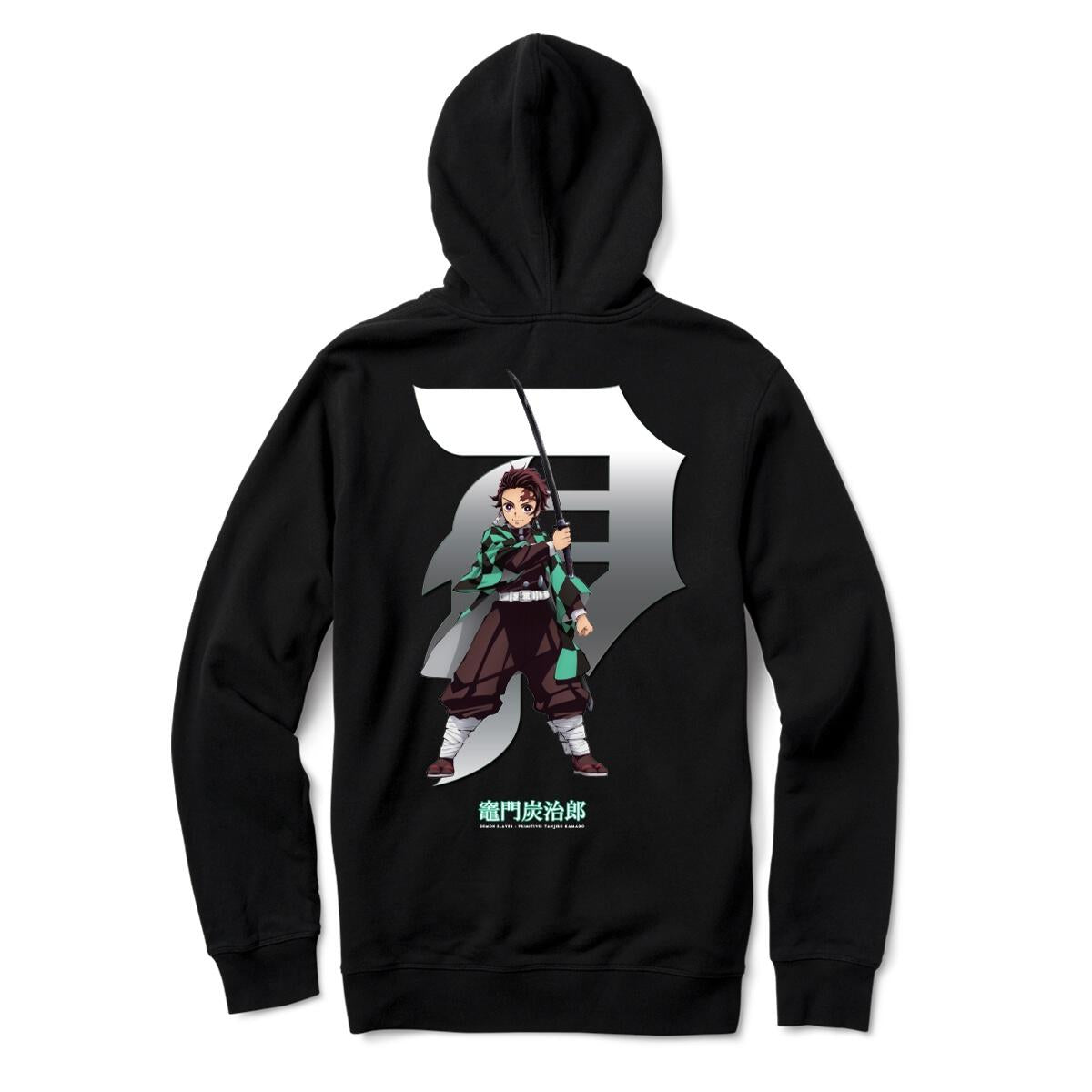 Demon Slayer x Primitive Skate Dirty P Tanjiro Hoodie Back