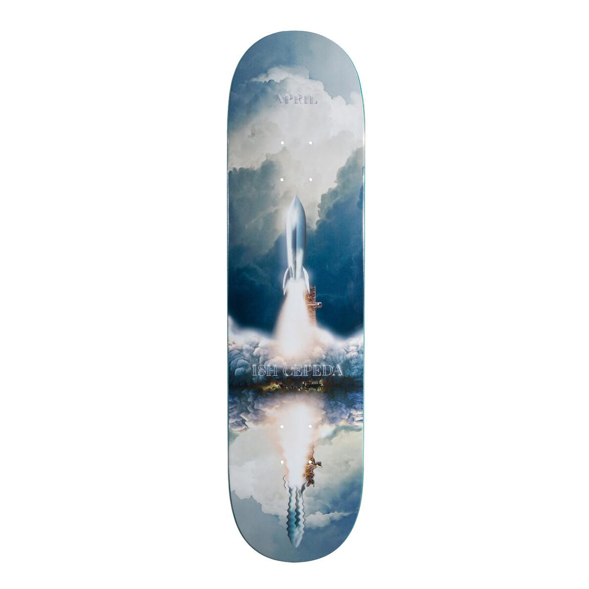 Ish Cepeda Take Off April Skateboard Deck