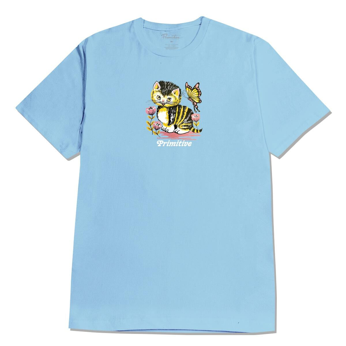 Powder Blue Sunday Primitive Skate T-Shirt