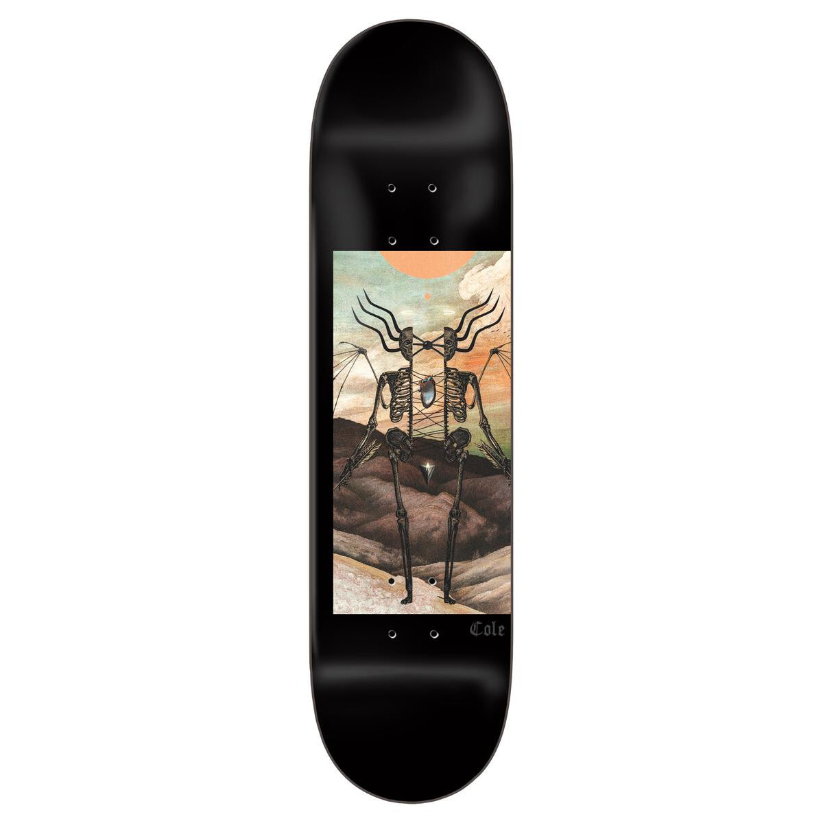 Chris Cole Muff is Hot Zero Skateboard Deck