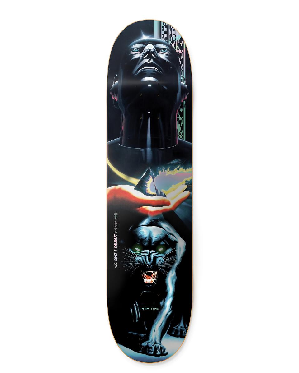 Tre Williams Panther Pro Primitive Skateboard Deck