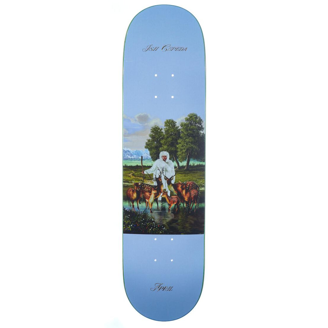 Ish Cepeda Geographic April Skateboard Deck