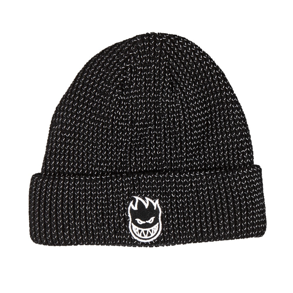 Spitfire Hi Vis Embroidered Bighead Logo Cuff Beanie