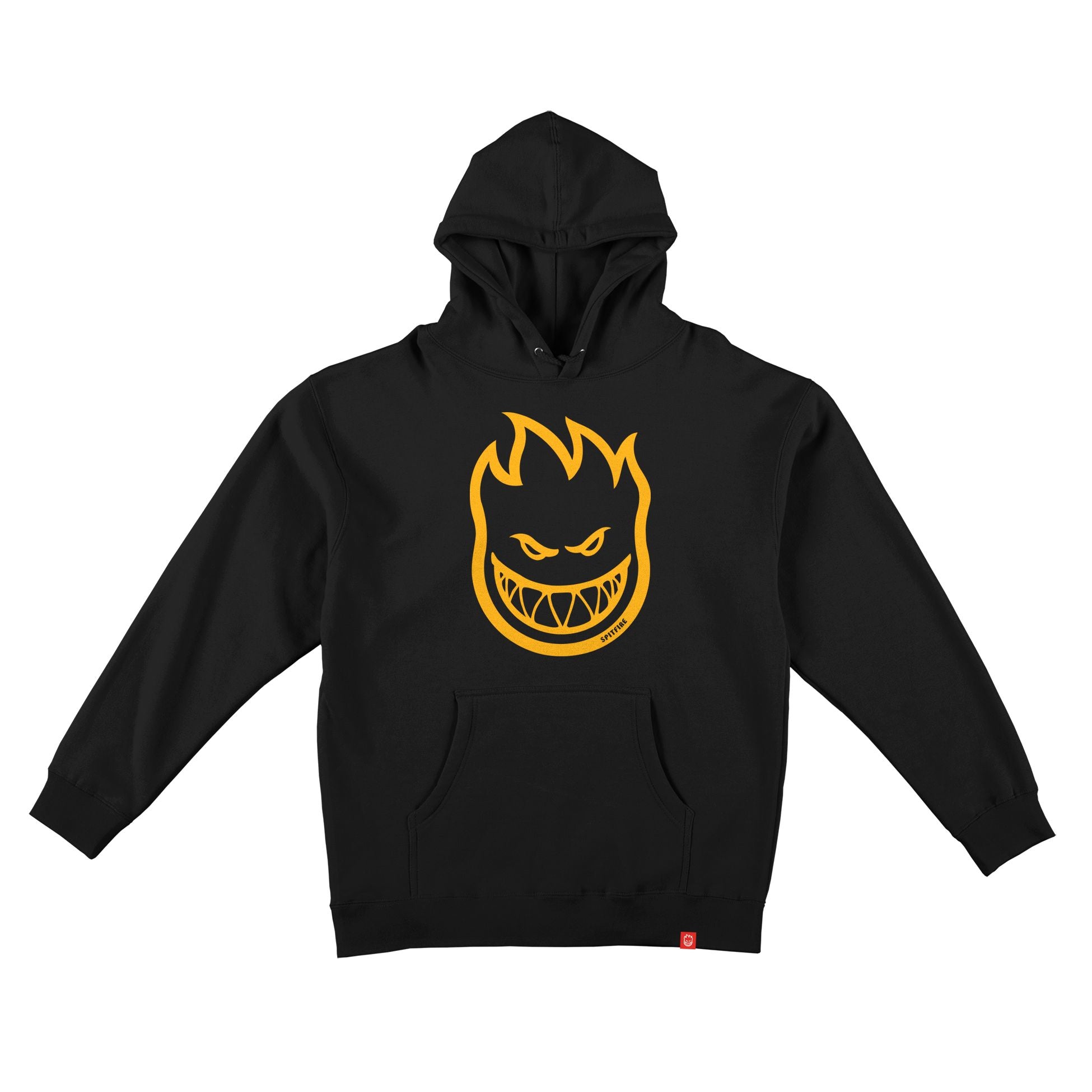 Youth Bighead Black/Gold Spitfire Wheels Hoodie